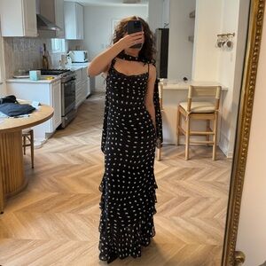 Revolve polka dot dress Giulia Maxi Dress